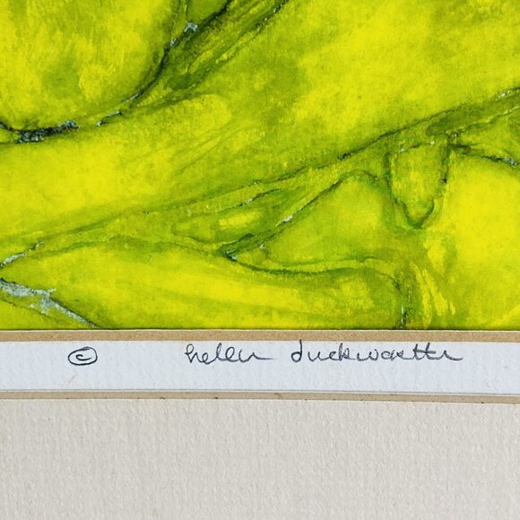 Art Print Nude Filled With Light Charleston SC Artist Signed Helen Duckworth Y2K - Picture 6 of 14